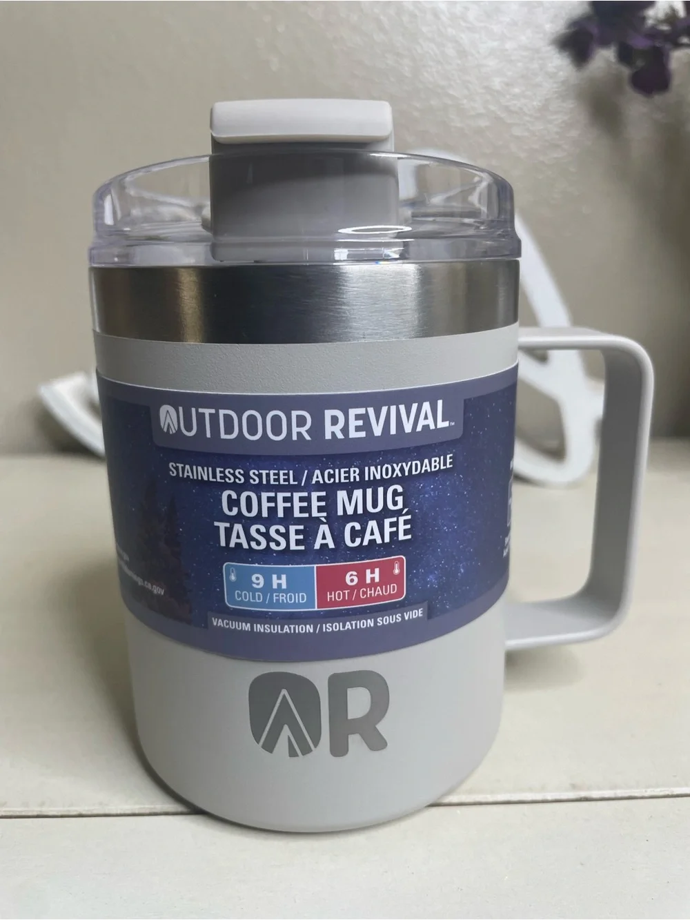 New Outdoor Revival Stainless Steel Coffee Mug -